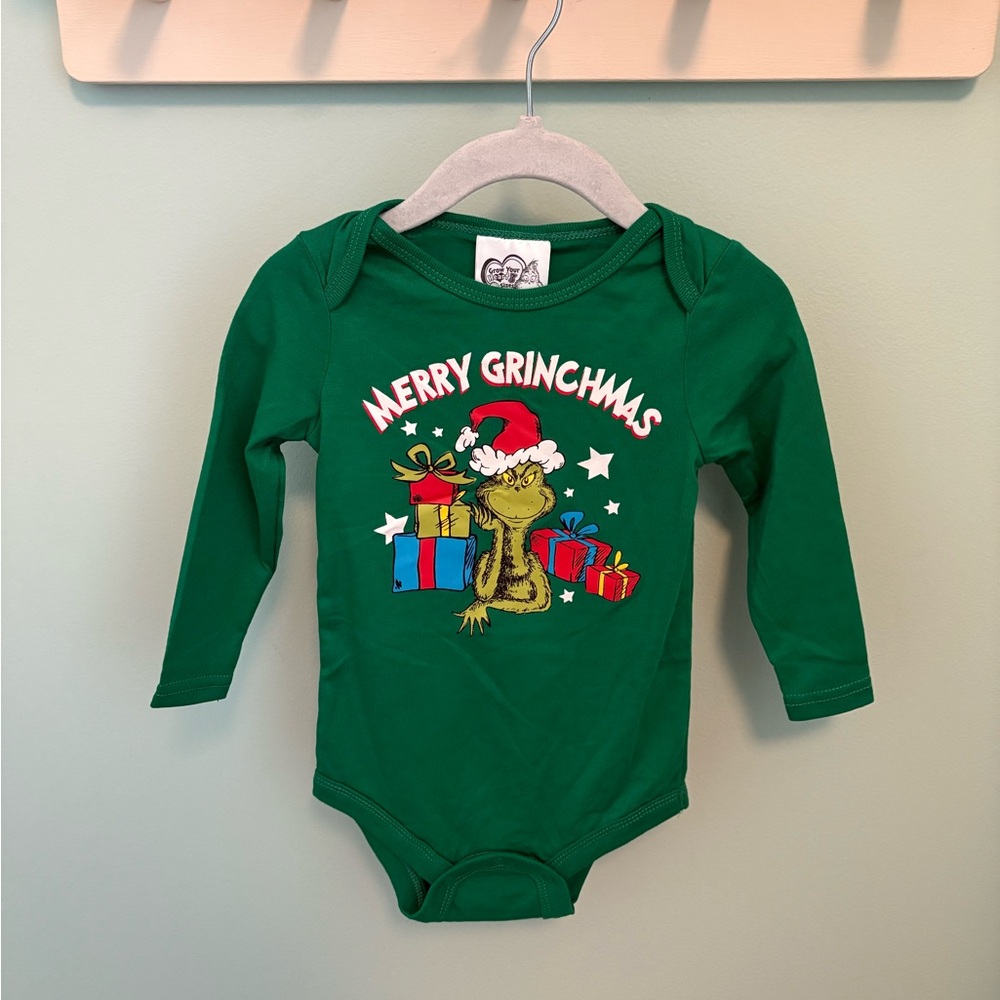Dr. Suess The Grinch Christmas Onesie